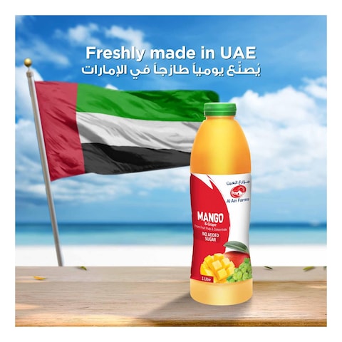 Al Ain Farms Fresh Mango And Grape Juice 1L