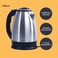 Clikon Stainless Steel Electric Kettle, Silver, Ck5125