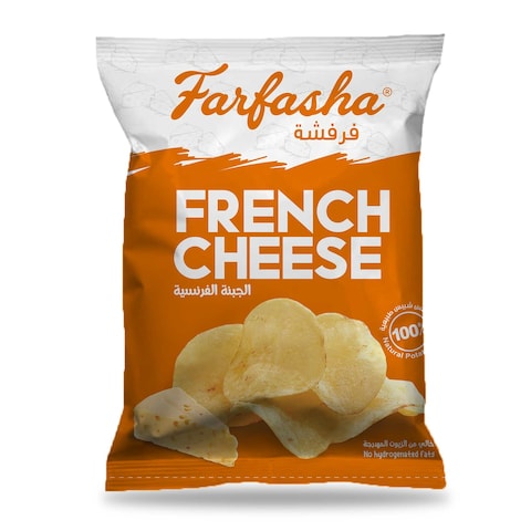 Buy Farfasha French Cheese Natural Potato Chips 75g in Saudi Arabia