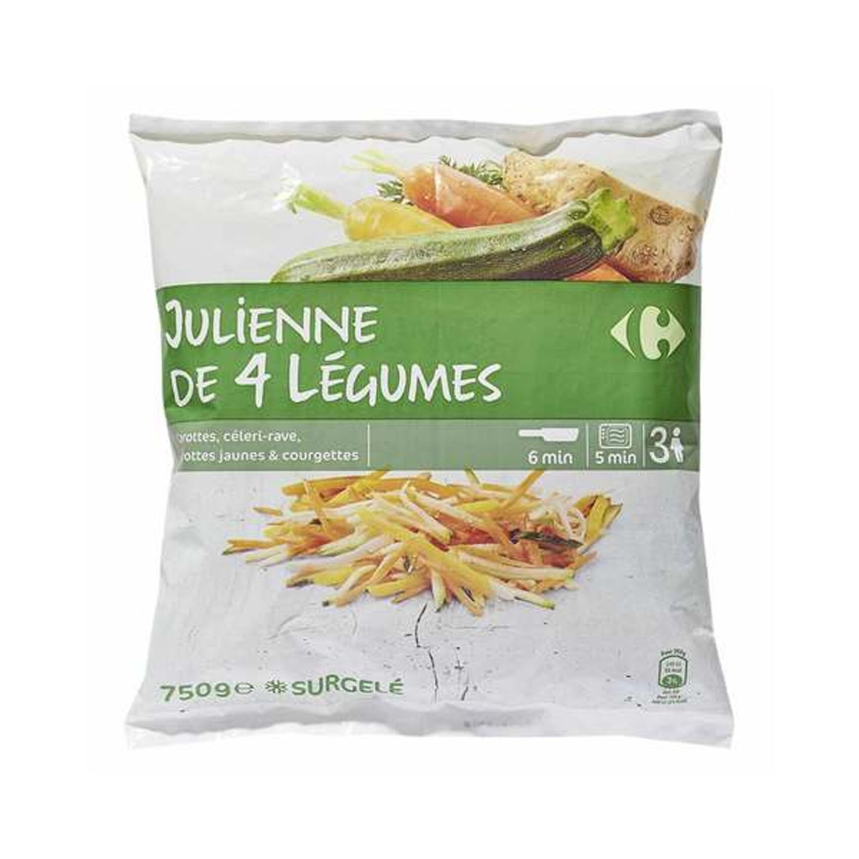 Julienne Mix Buy Carrefour Vegetables Julienne 750g Online | Carrefour UAE