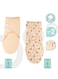 Moon 100% Organic Cotton Adjustable Swaddle Wrap For Newborns Small And Large- Pack Of 2, Pink