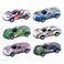 Power Joy Vroom Pullback Graphic Car 8 PCS