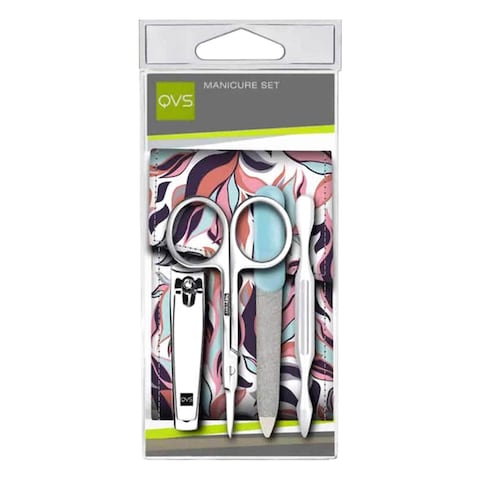 Buy QVS Manicure Set Multicolour in UAE