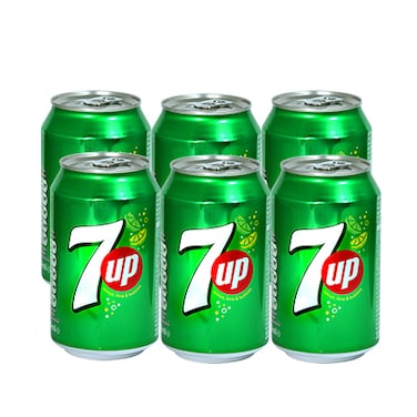 7UP CAN 5+1X330ML