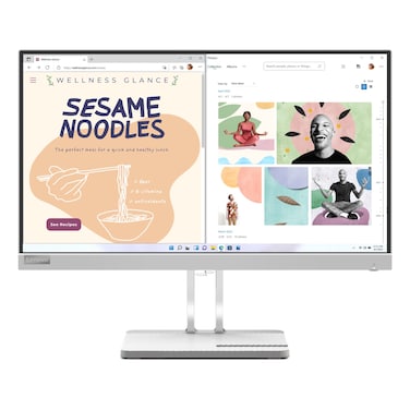 Lenovo L22e-40 21.5-Inch Full HD Flat Monitor Cloud Grey