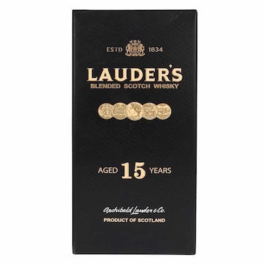 Lauder&#39;s 15 Years Old Blended Scotch Whisky 1L