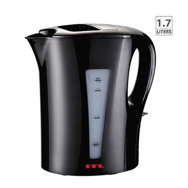 اي تي ال غلاية ماء سلكية ، 1.7 لتر ، P YZ259 ، أسود