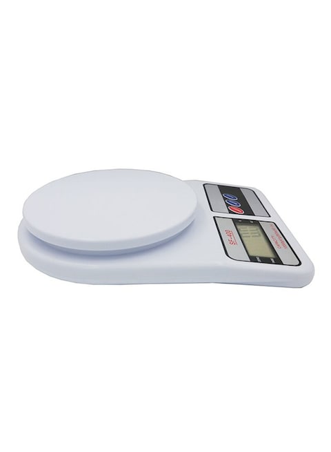Generic Digital Kitchen Scale, White