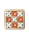 Generic 1 Pc Random Color Tic-Tac-Toe Game Mini Tabletop Wooden Board Game Competitive X O Blocks