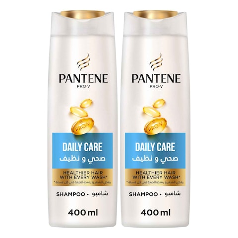 Pantene Pro-V Daily Care 2 in 1 Shampoo 400ml Pack of 2