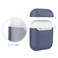 Promate AirCase Ultra Lightweight Protective Airpods Case Navy Blue