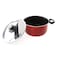 Tefal Tempo Flame Casserole With Lid Red 26cm