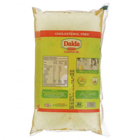 Dalda Fortified Cooking Oil Pouch 1 lt
