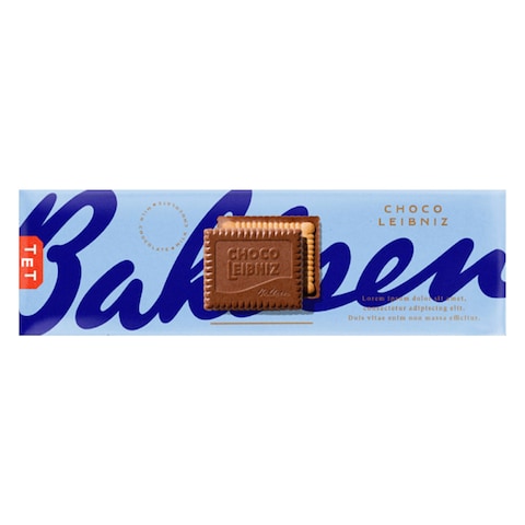 Buy Bahlsen Choco Leibniz Milk Biscuits 125g in Saudi Arabia