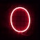 LED Neon Flex Letter Light O 30x22cm