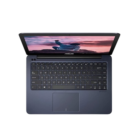 Asus Vivobook E402Y, AMD E2-7015, 4GB RAM, 64GB SSD Shared, 14 Inch, Blue, English Keyboard, Windows 10 S