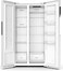 Nikai 410L Net Capacity Side by Side Refrigerator, Stainless Steel, NRF750SBSS