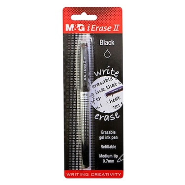 M&amp;G Erasable Gel Pen Black 0.7