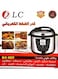 DLC Electric Pressure Cooker 12L 1500W DLC-3022 -Silver/Black