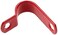 ABBASALI Fire Cable Saddle Clips 8mm Red (Pack of 50)