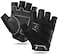 Aiwanto Gloves Gym Hand Gloves Half Finger Gloves Hiking Cycling Gloves Easy wear Gloves(XXL)