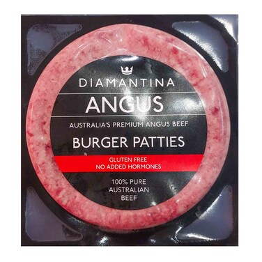 Diamantina Australian Angus Beef Burger Pattie