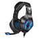 Datazone DZ-G1500 Over Ear Headphone With Microphone Black/Blue