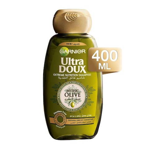 Buy Garnier Ultra Doux Mythic Olive Shampoo 400ml in Saudi Arabia