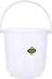 Royalford 22Ltr Transparent Bucket With Lid1X24, Clear
