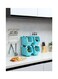 Lawazim 3-Tier Multipurpose Stackable Storage Rack Blue 30 X 17.5 X 70cm