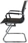 Karnak Modern Design Pu Leather Visitor Chair With Steel Metal Frame Waiting Room Chair For Home Office &amp; Hospital