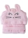 Milk &amp; Moo Chancin Velvet Bathrobe Pink/Black 64X36cm