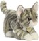 Aurora World Aurora World 9" Grey Tabby Kitten