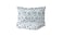 Duvet cover and pillowcase, white/dark blue150x200/50x80 cm