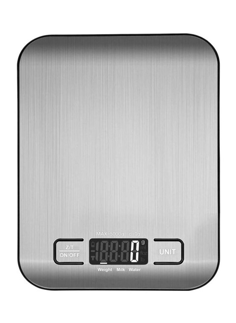 Generic - ABS Digital Measuring Scale Silver 7.1x5.5x0.6inch