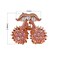 Aiwanto Hair Clips Girls Beautiful Hair Accessories 2 Pcs - Rose Stoned