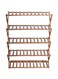 Generic Multi-Tier Foldable Shoe Rack Brown