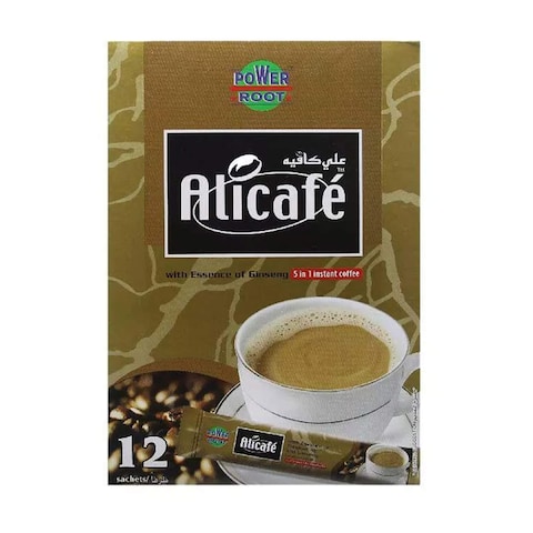 Alicafe 5in1 Instant Coffee - 20 gm - 12 Pieces