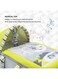 Moon Good Night Moses Basket, Bedside Sleeper, Travel Carrycot, 0M+