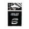 Lampa Stickers Letter S 3D Chrome 18MM
