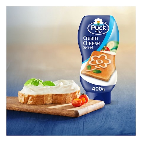 Puck Cream Cheese Squeeze Spread 400g