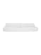 Moon 4 Sided Waterproof Diaper Changing Pad, 80Cm With Easy To Clean Quilted Cover - Safety Strap, Fits All Standard Changing Tables/Dresser Tops