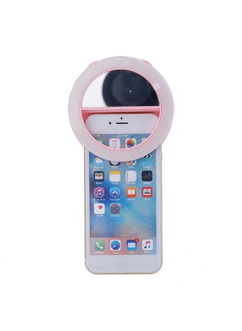 Generic - XJ-06 Universal Mobile Phone LED Selfie Lamp Ring Flash Light Multicolour