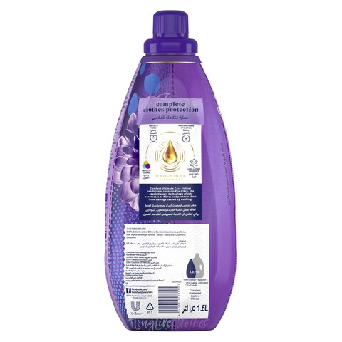 Comfort Concentrated Fabric Softener Lavender &amp; Magnolia For Long Lasting Fragrance 1.5L