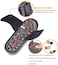 Generic Volwco Acupressure Massage Slippers, Reflexology Sandals With 78 Rotary Massage Therapy Ball And Adjustable Strap, Fight Against Plantar Fasciitis For Men Women (38-39)