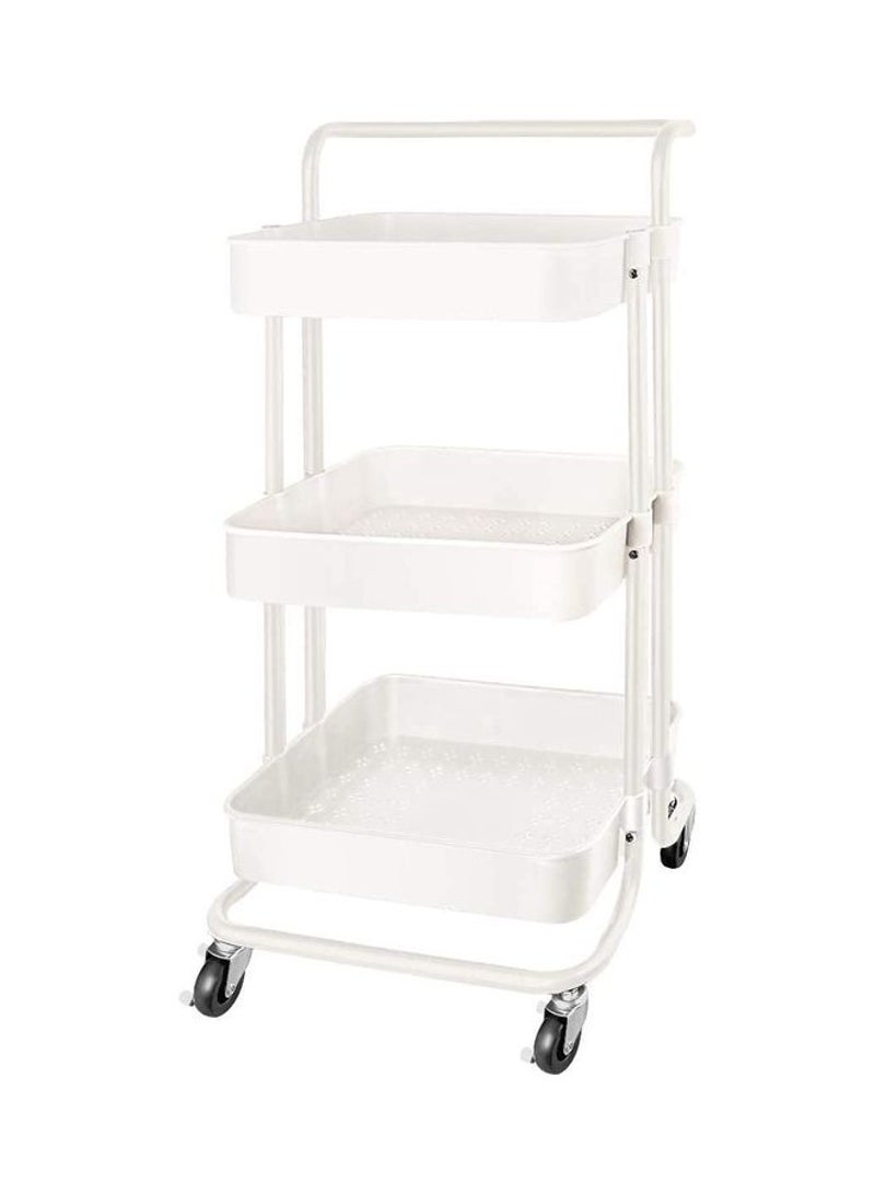 Buy Orchid 3-Tier Multiuse Organizer Rack, White Online | Carrefour KSA