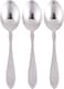 طقم ملاعق طعام فلامينجو ستانلس ستيل ، فضي ، 2.5 مم ، Fl3120Ds ، 3 قطع