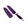 Prestige Vibro Santoku Knife With Cover PR9006 Purple And White 17.5cm