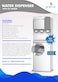Gratus ice maker with Water Dispenser Hot, cool &amp; Cold 3 Tap (White), 1 Year Full &amp; 2 Year Compressor Warranty, Model -GWID1100ACR1DX