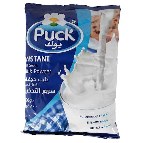 Puck Instant Full Cream Milk Powder 800 Gram